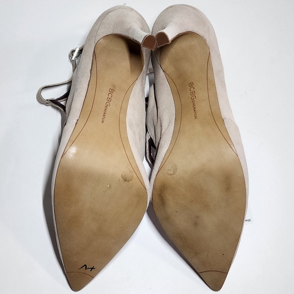 BCBGeneration  Womens   T-Strap Stiletto Pointed Heels / 10M/40 - Picture 9 of 12